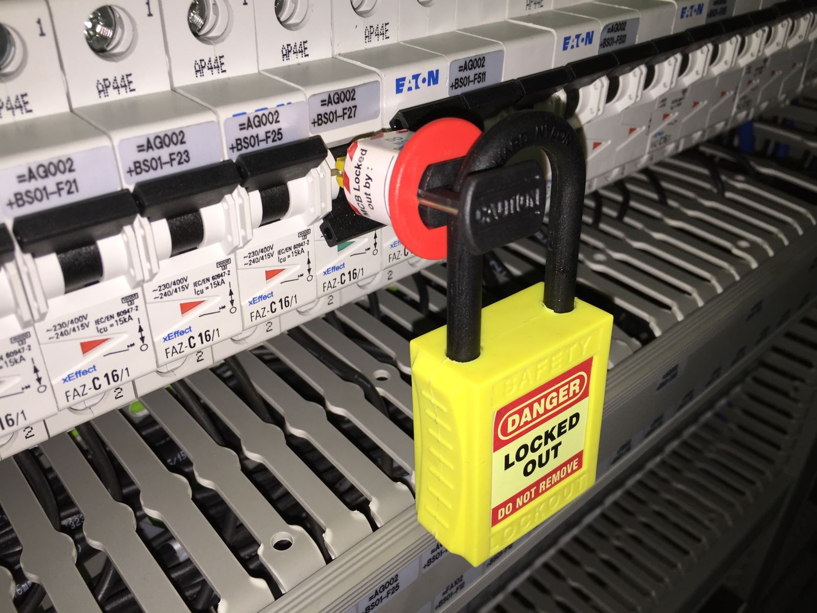 Lockout-tagout (LOTO)
